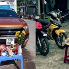 Đặt gà ta, gà luộc cúng xe mới và cúng xe hàng tháng